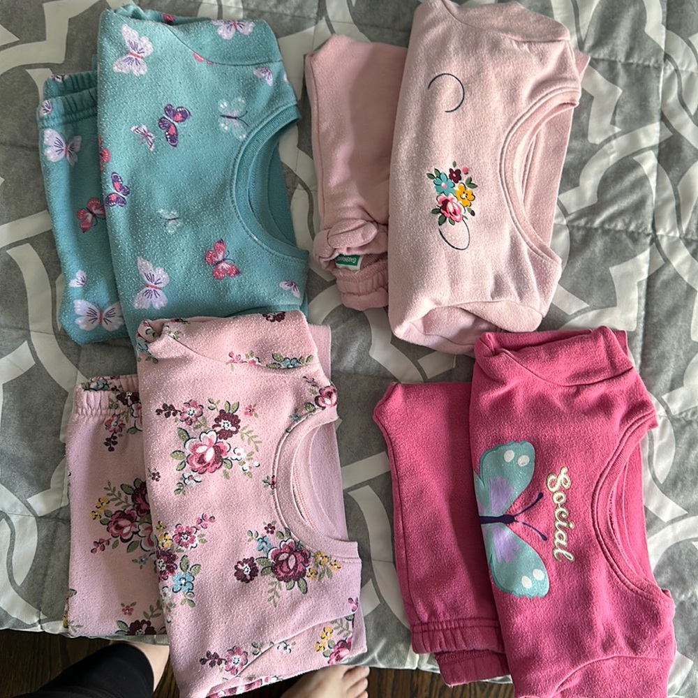4 sets for babies 18M old - Garanimals - 100% cotton